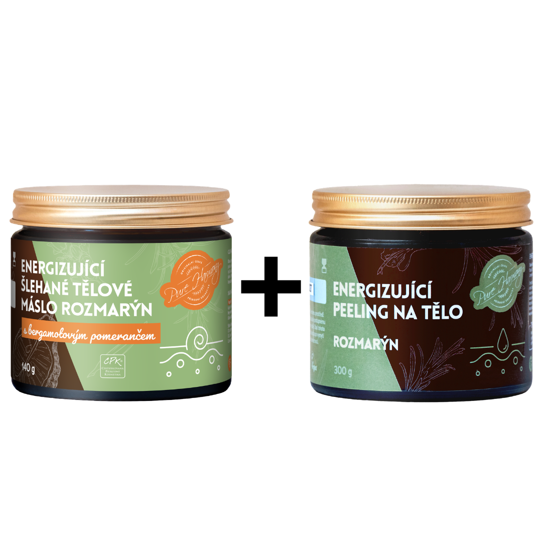 Výhodné duo pro hydrataci pokožky - Tělový peeling a Šlehané tělové máslo
