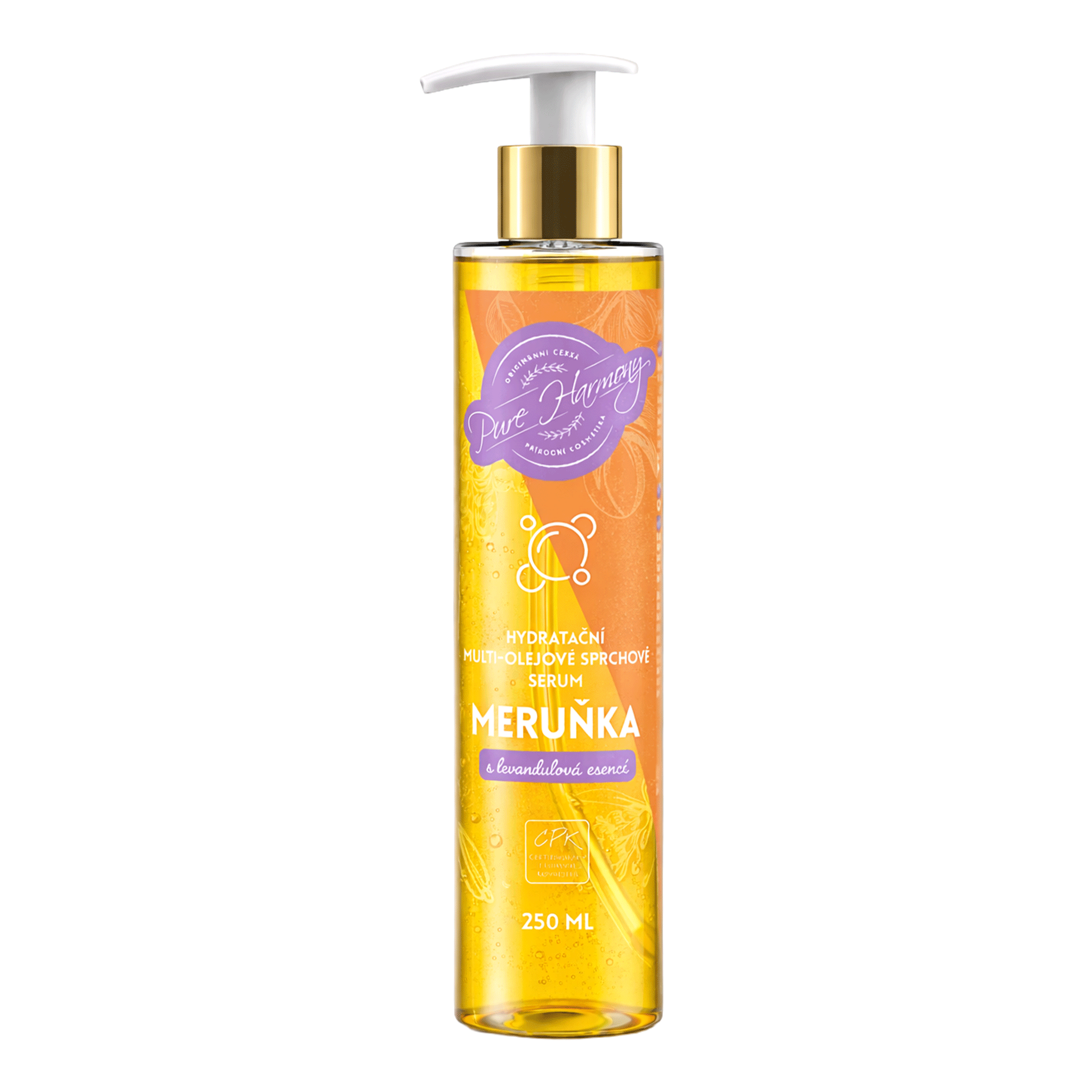 Energizující multi-olejové sprchové sérum Rozmarýn s bergamotovým pomerančem 200 ml