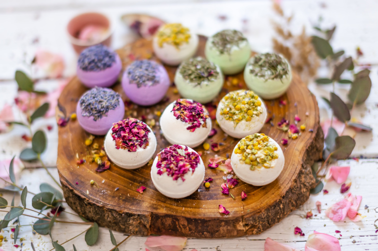 Dárková sada šumivých bomb Kouzlo Vánoc