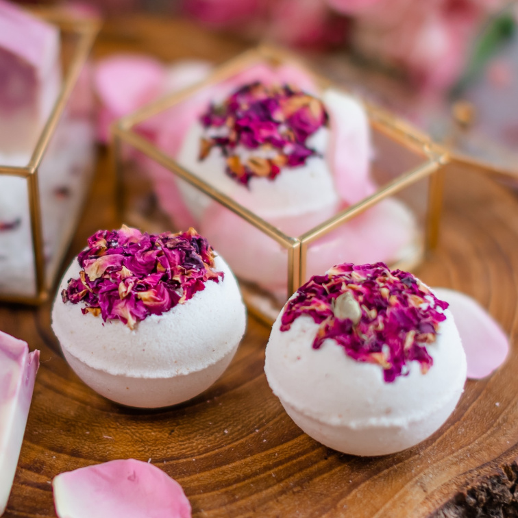 Šumivá bomba do koupele Heřmánek