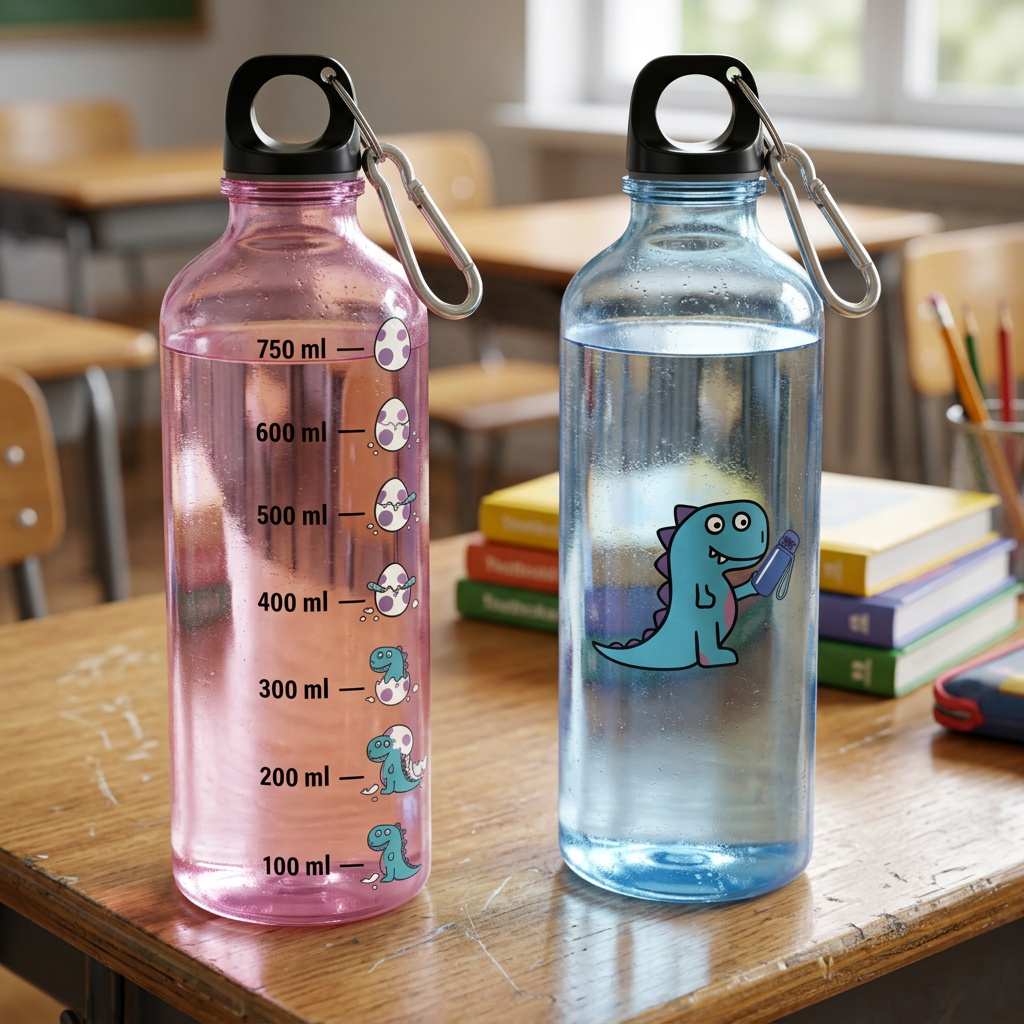 Bublíkova láhev na pití 750 ml - fialová
