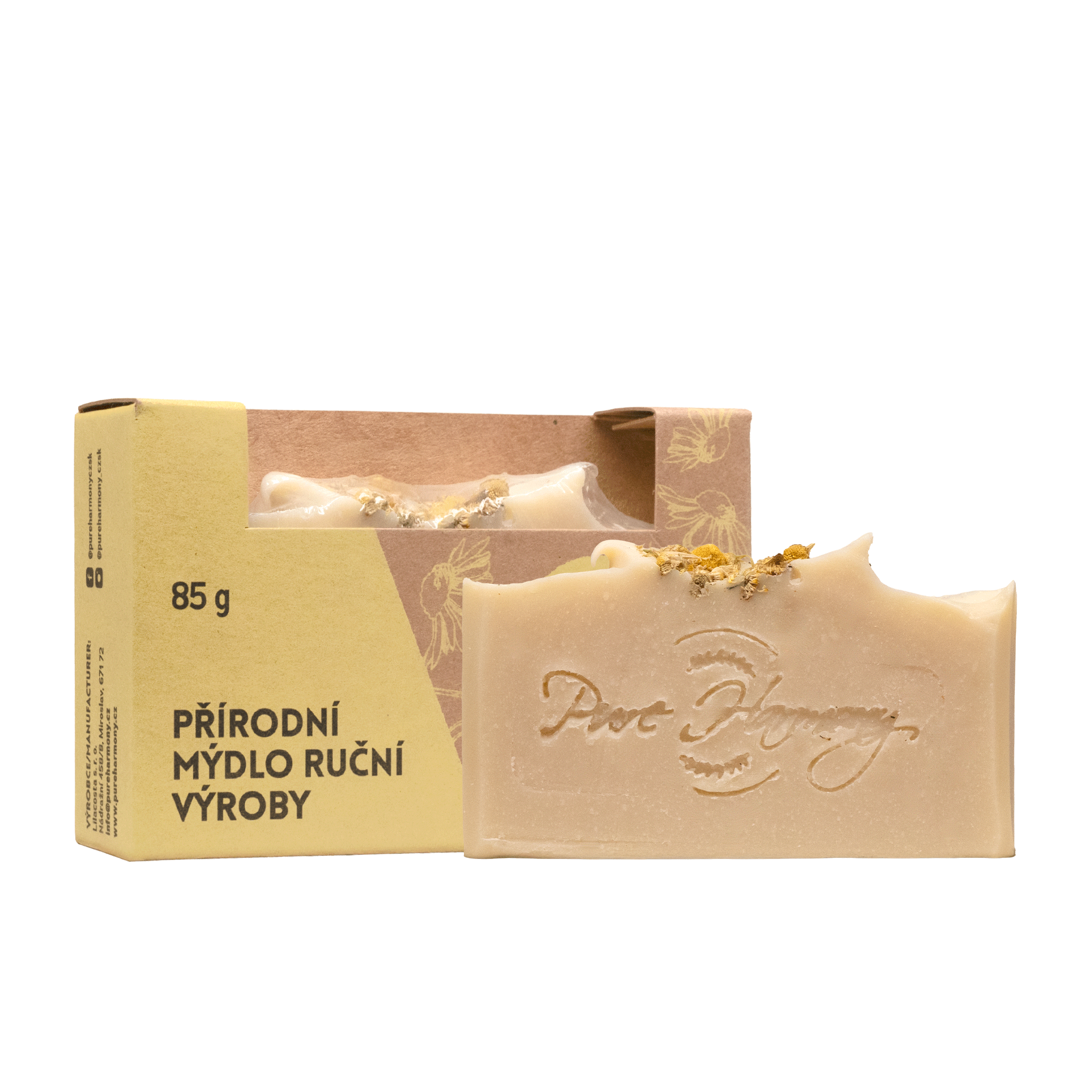 Tuhé přírodní mýdlo Levandule