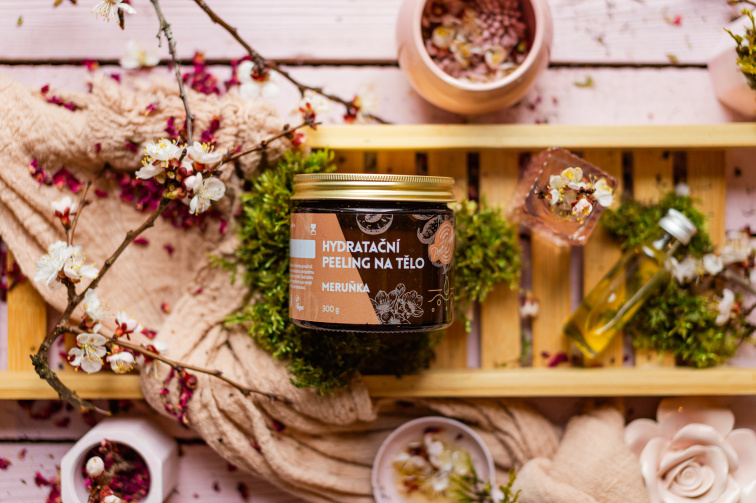 Hydratační multi-olejové sprchové sérum Meruňka s levandulovou esencí 200 ml