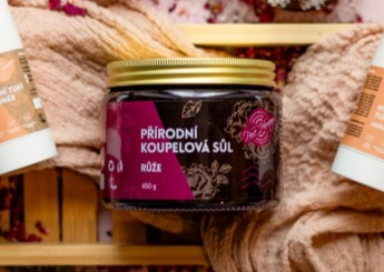 Dárková sada bylinných solí do koupele