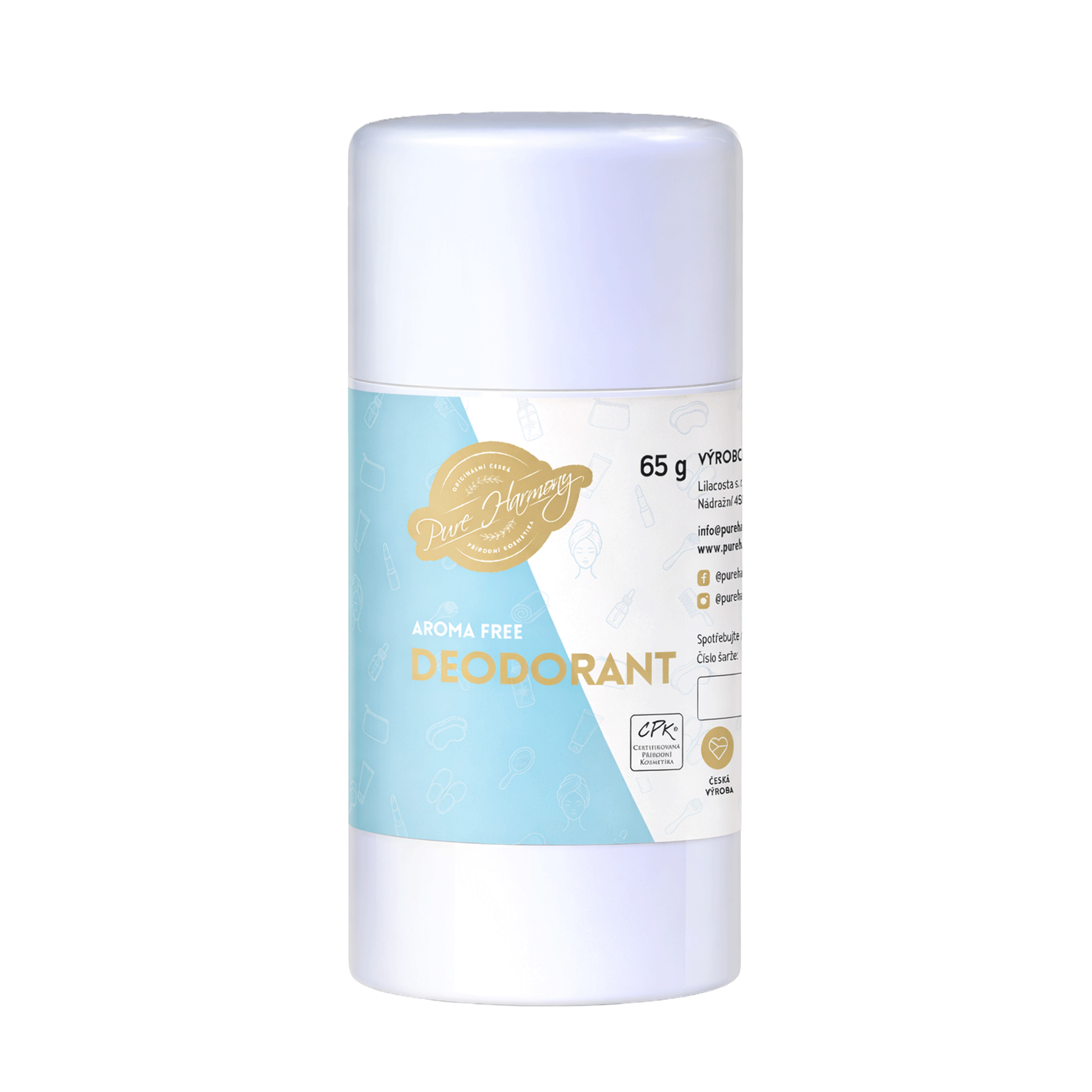 AROMA CARE deodorant Růže s Vanilla Chai 65 g