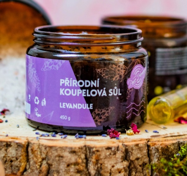 Dárková sada bylinných solí do koupele