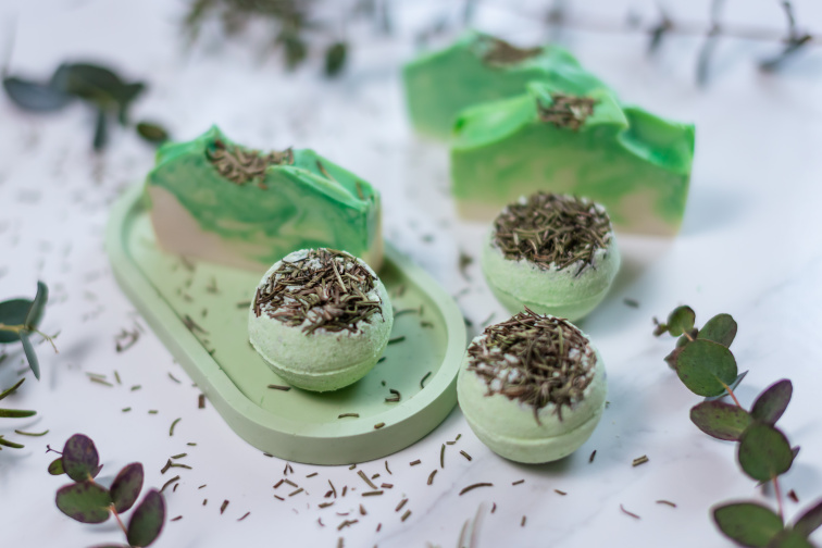 Tuhé přírodní mýdlo Rozmarýn 