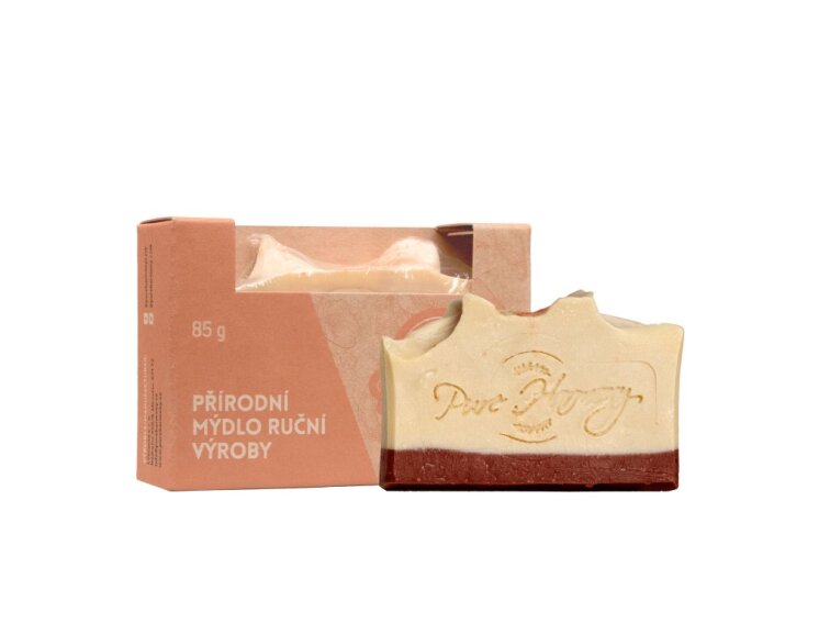 Tuhé přírodní mýdlo Meruňka