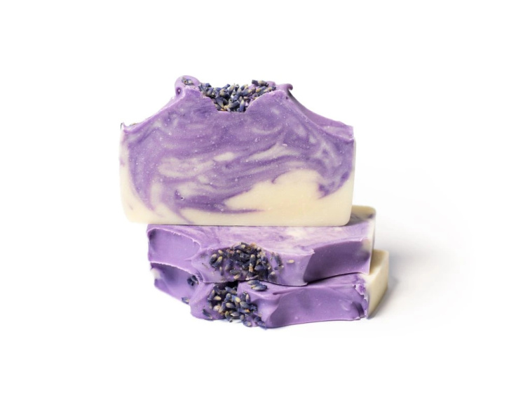 Tuhé přírodní mýdlo Levandule
