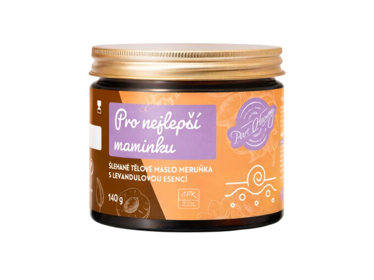 Pro nejlepší maminku - Hydratační šlehané tělové máslo Meruňka 140 g