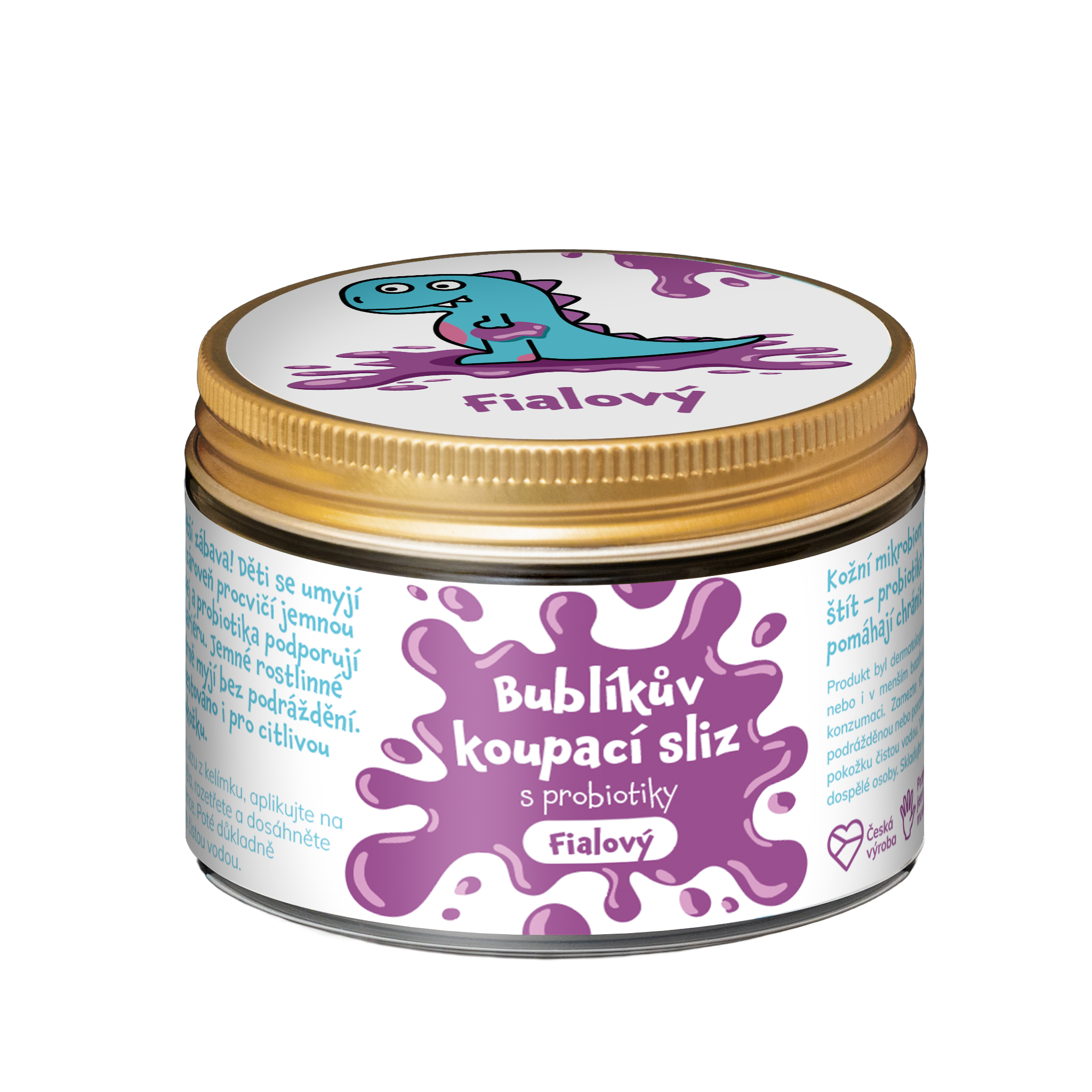 Výhodný balíček Bublíkův koupací sliz s probiotiky