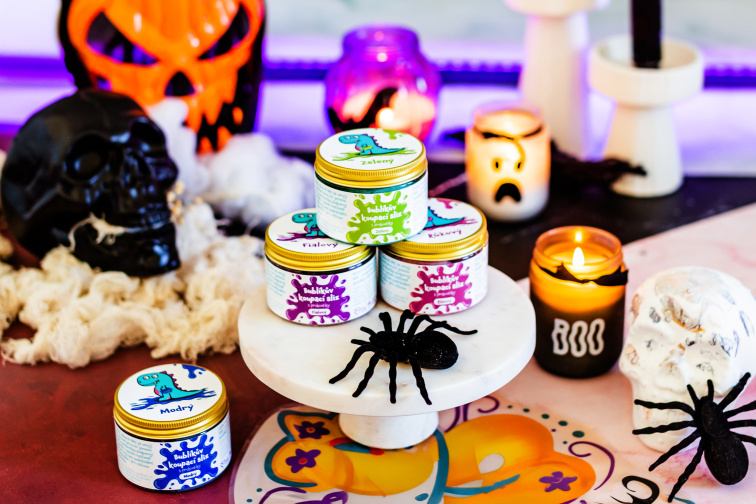 Bublíkovy šumivé kostky do koupele s probiotiky 180 g