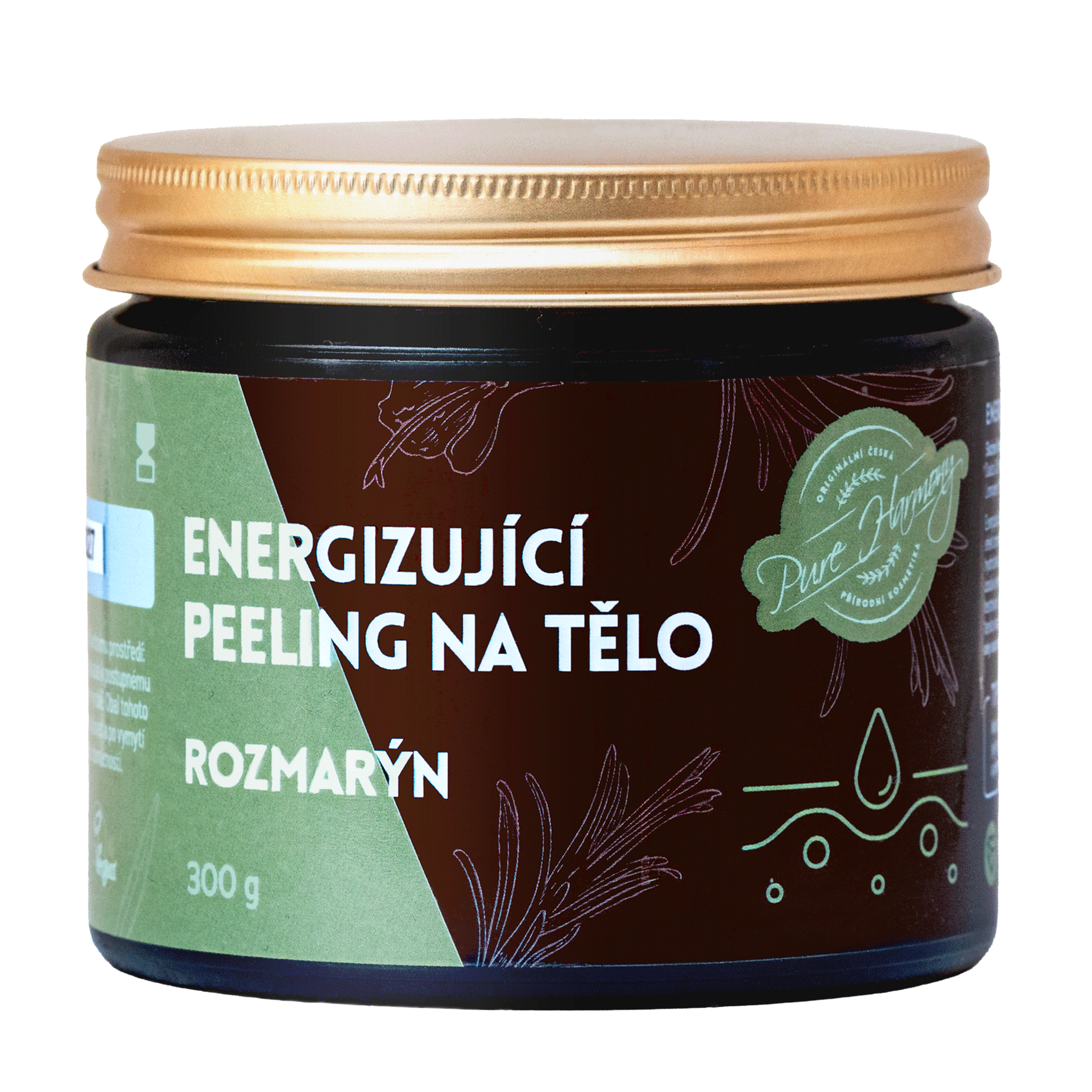 Energizující peeling na tělo Rozmarýn