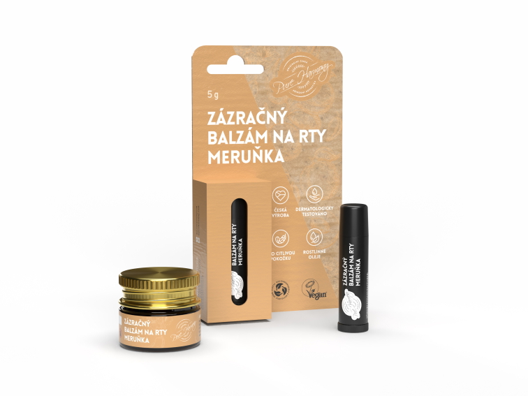 Zázračný Balzám na rty Levandule