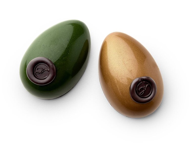 Kolekce dvou plněných velikonočních XL vajíček