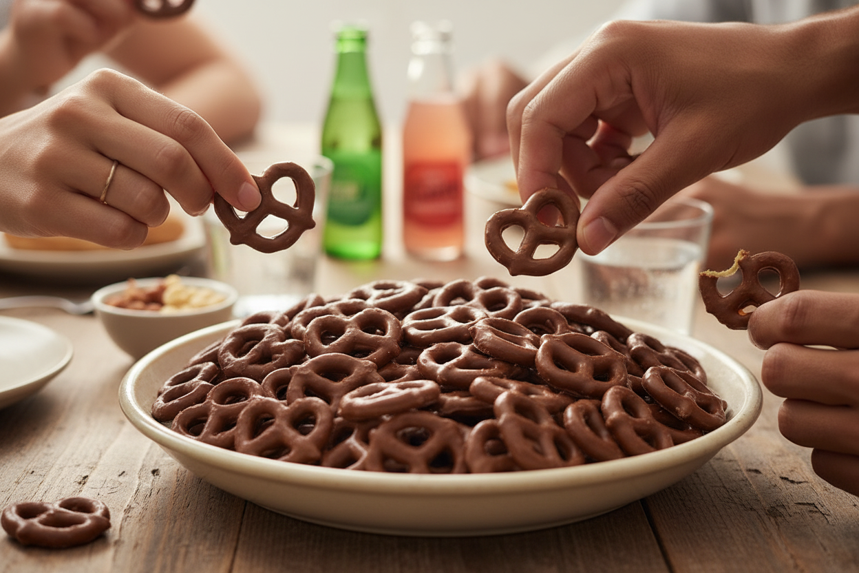 Preclíky v mléčné čokoládě