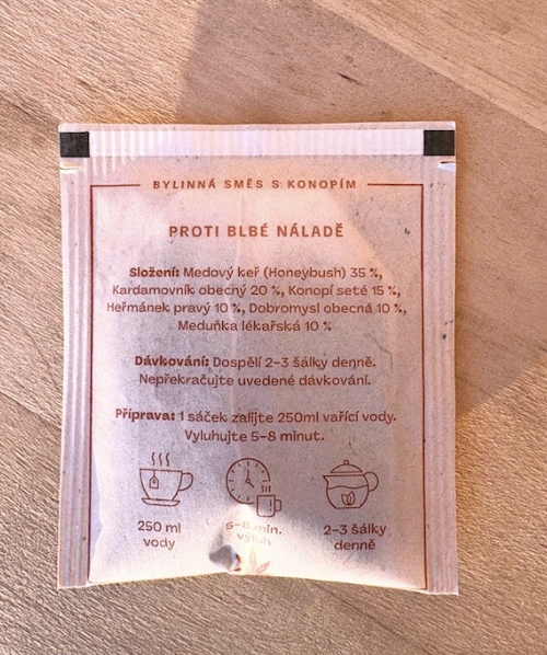 Ejchuchu - bylinný čaj pro povzbuzení