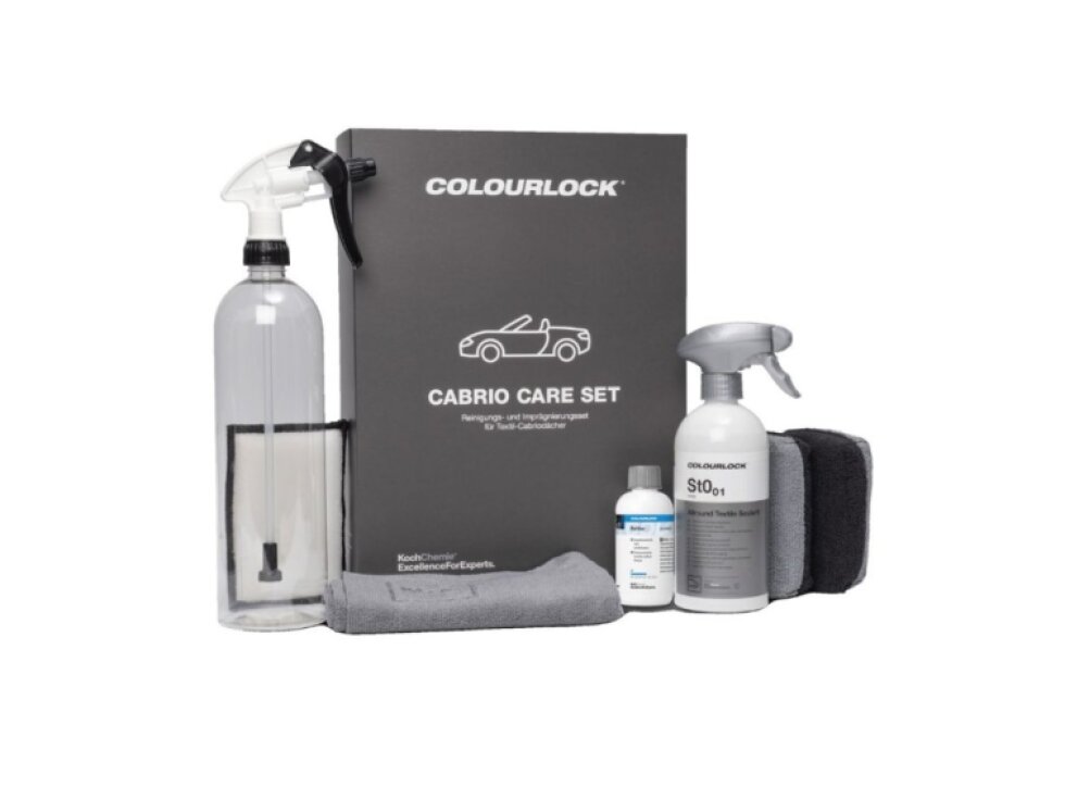 Colourlock Cabrio Care Set - kompetní sada na péči o střechu kabrioletu