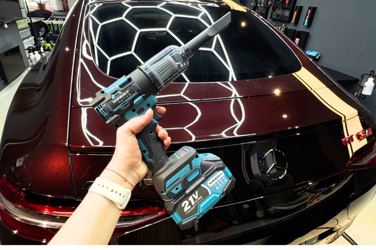 YOFIDRA Turbo Jet 2v1 - aku fukar + vysavač na auto a do domácnosti | 300 W
