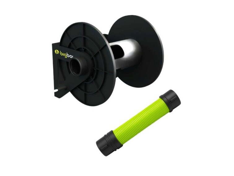 BigBoi BlowR Hose Reel - nástěnný naviják hadice elektrických fukarů BigBoi BlowR
