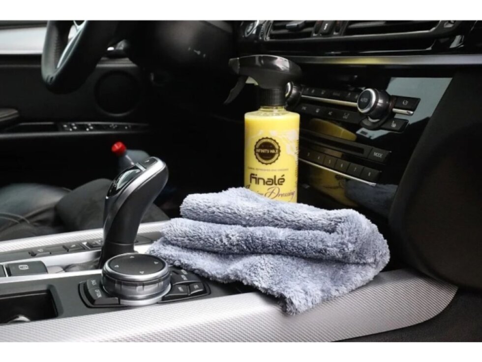 Purestar Plush Buffing Towel - mikrovláknová utěrka 580 GSM šedá