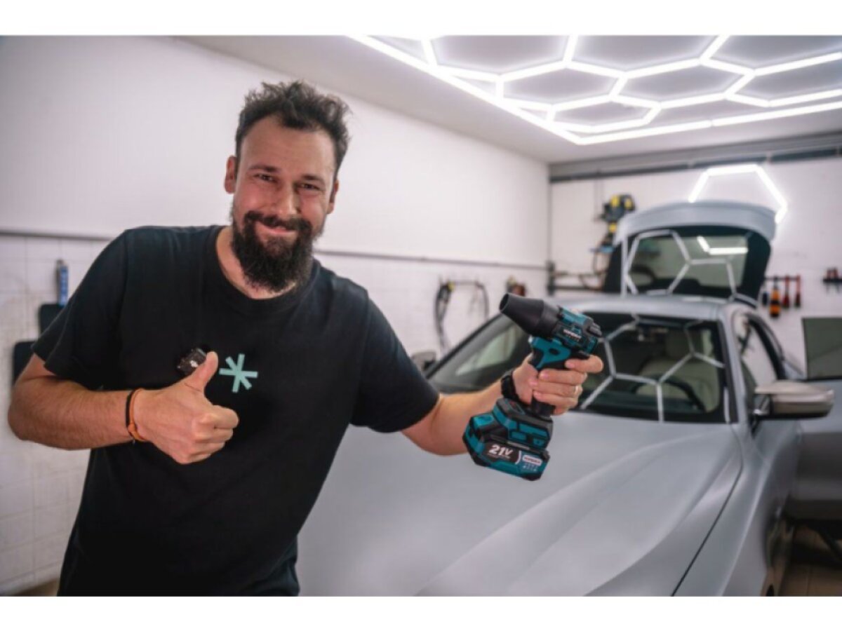 YOFIDRA Turbo Jet 2v1 - aku fukar + vysavač na auto a do domácnosti | 300 W