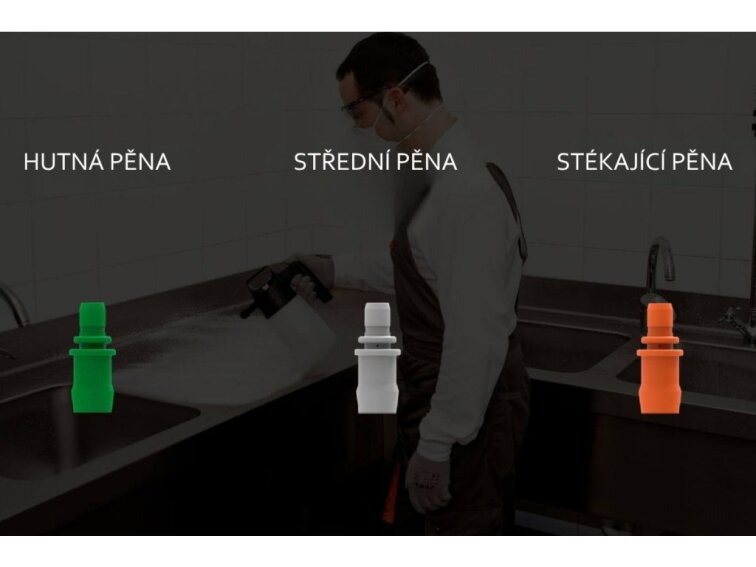 IK FOAM PRO 2+ 1250 ml - ruční napěňovač s připojením na kompresor