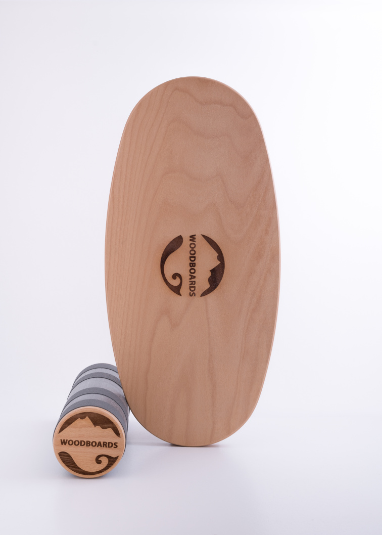 Balanční deska Woodboards Original - komplet