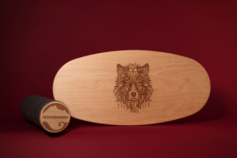 Balanční deska Woodboards Original - komplet
