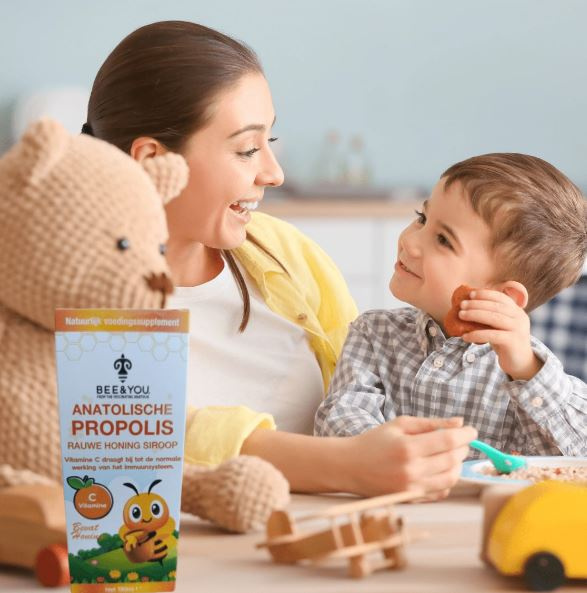 Bee&You detský sirup s propolisom a surovým medom - 150 ml