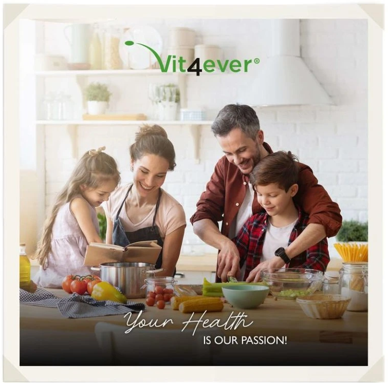 Vit4ever Extrakt z červenej ryže - 2,95 mg monakolínu K, 365 kapsúl