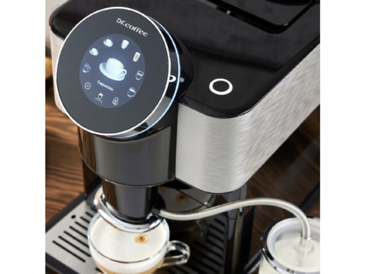 DR.COFFEE H2 černý - Automatický kávovar