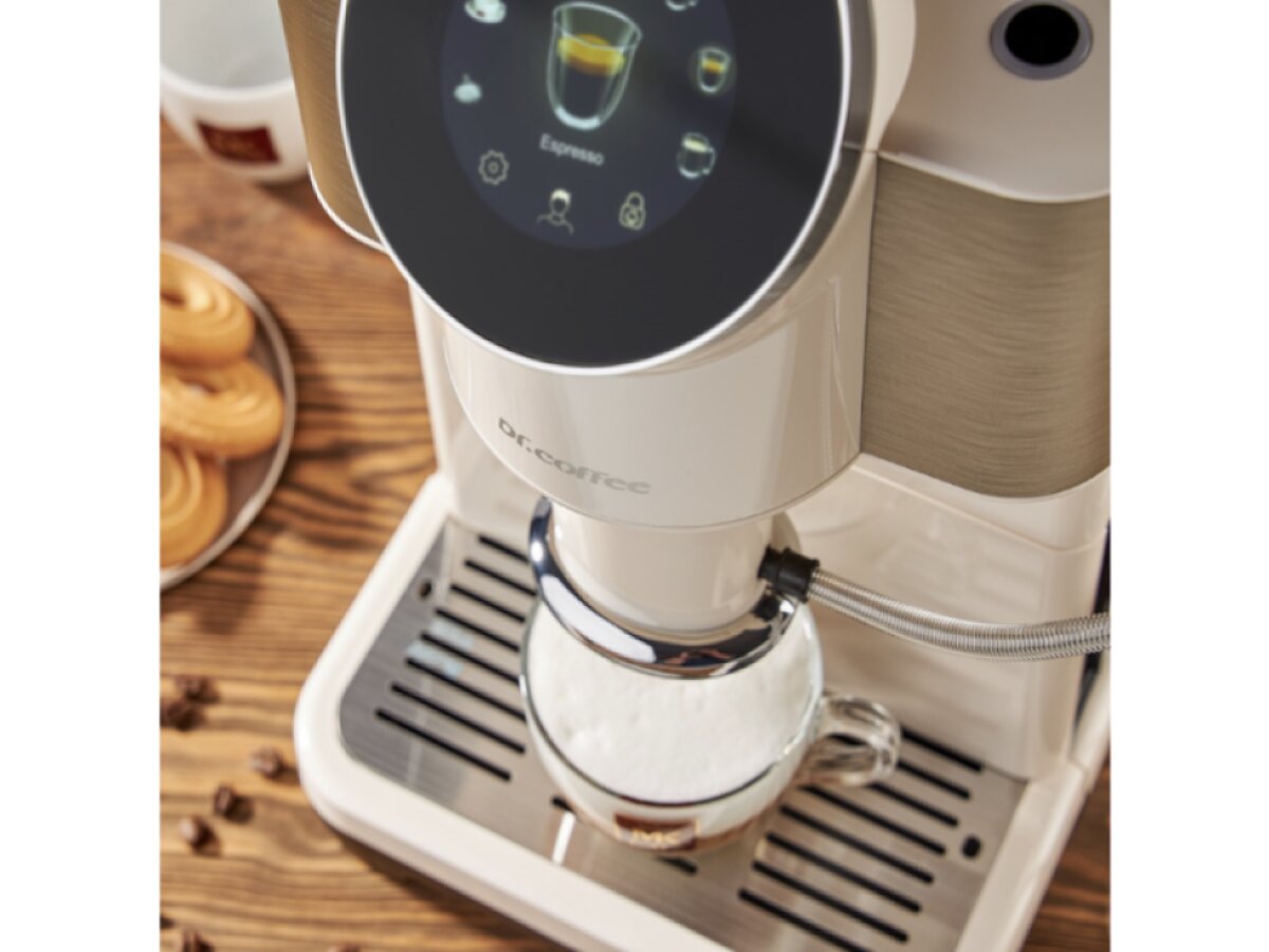 DR.COFFEE H2 bílý - Automatický kávovar