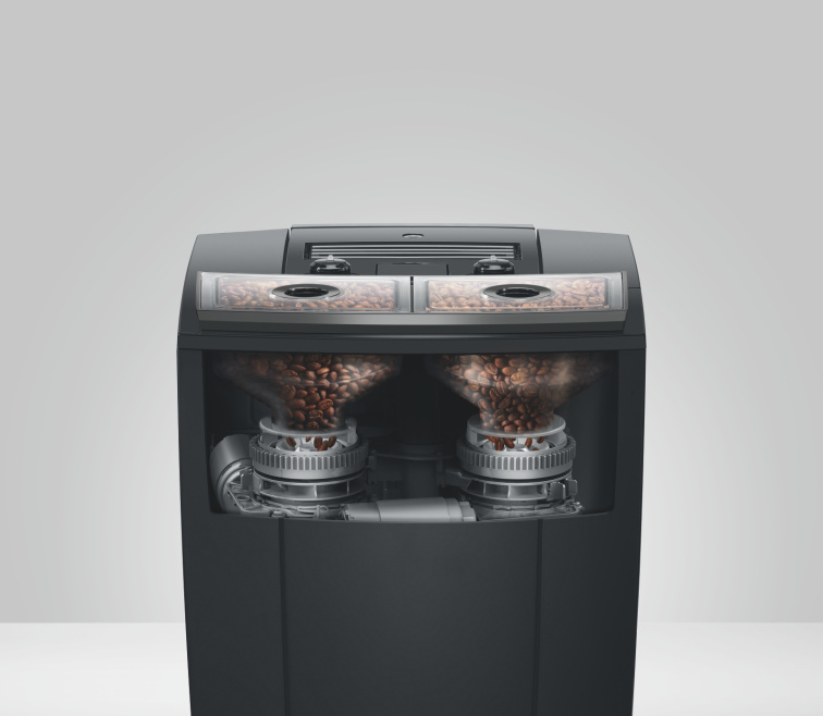 JURA J10 Twin Diamond Onyx - automatický kávovar