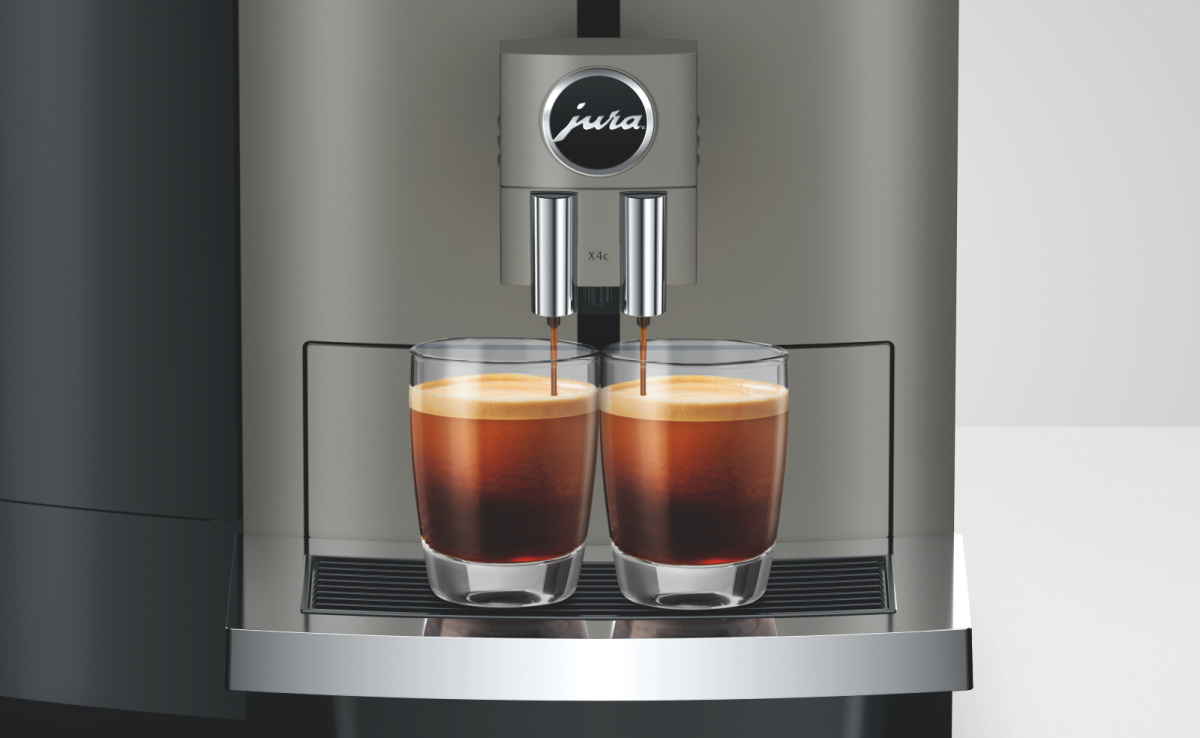 JURA X4c Dark Inox - automatický kávovar