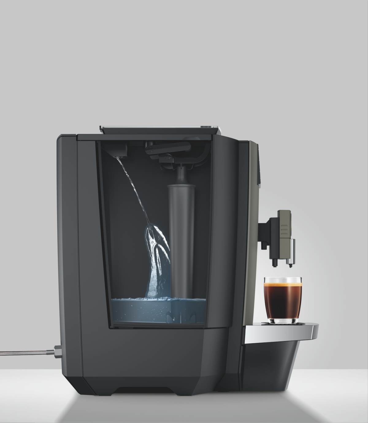 JURA X4c Dark Inox - automatický kávovar
