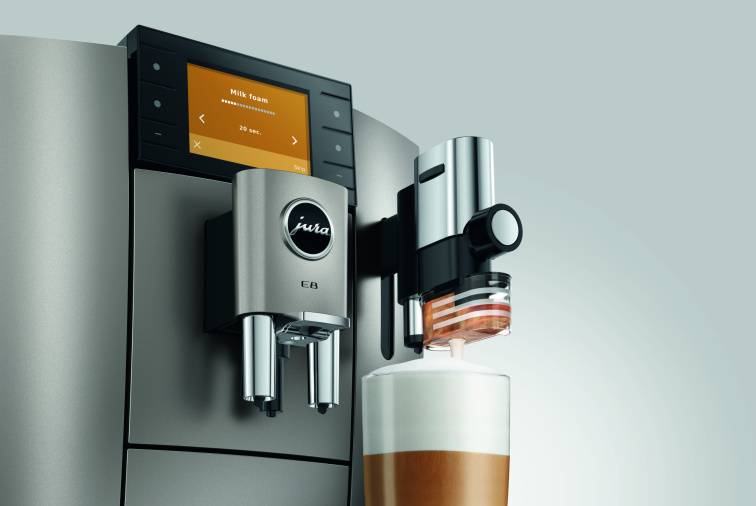 JURA E8 - automatický kávovar