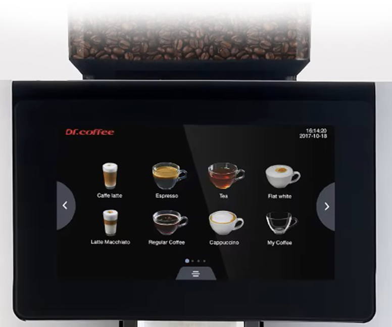 DR. COFFEE F11 PRO Big Plus Black - Automatický kávovar