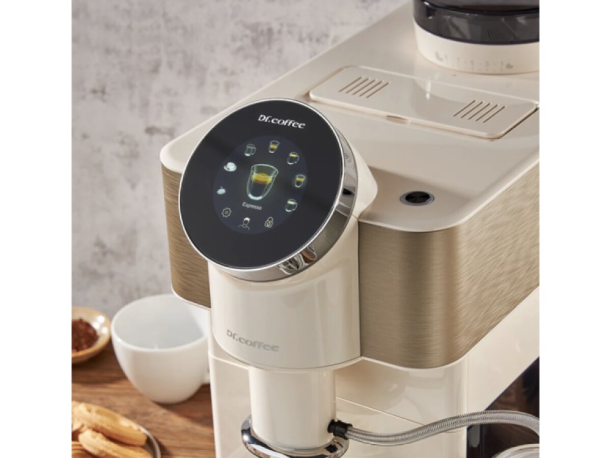 DR.COFFEE H2 bílý - Automatický kávovar