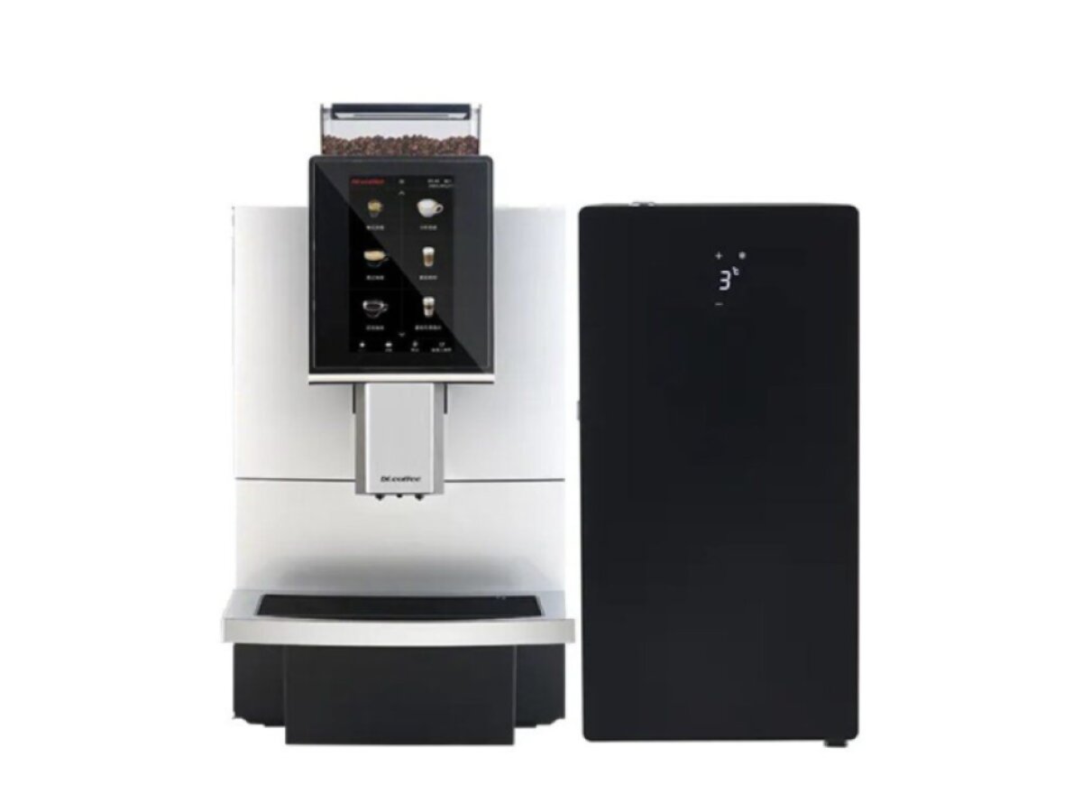 DR. COFFEE F12 Plus S – Automatický kávovar s lednicí