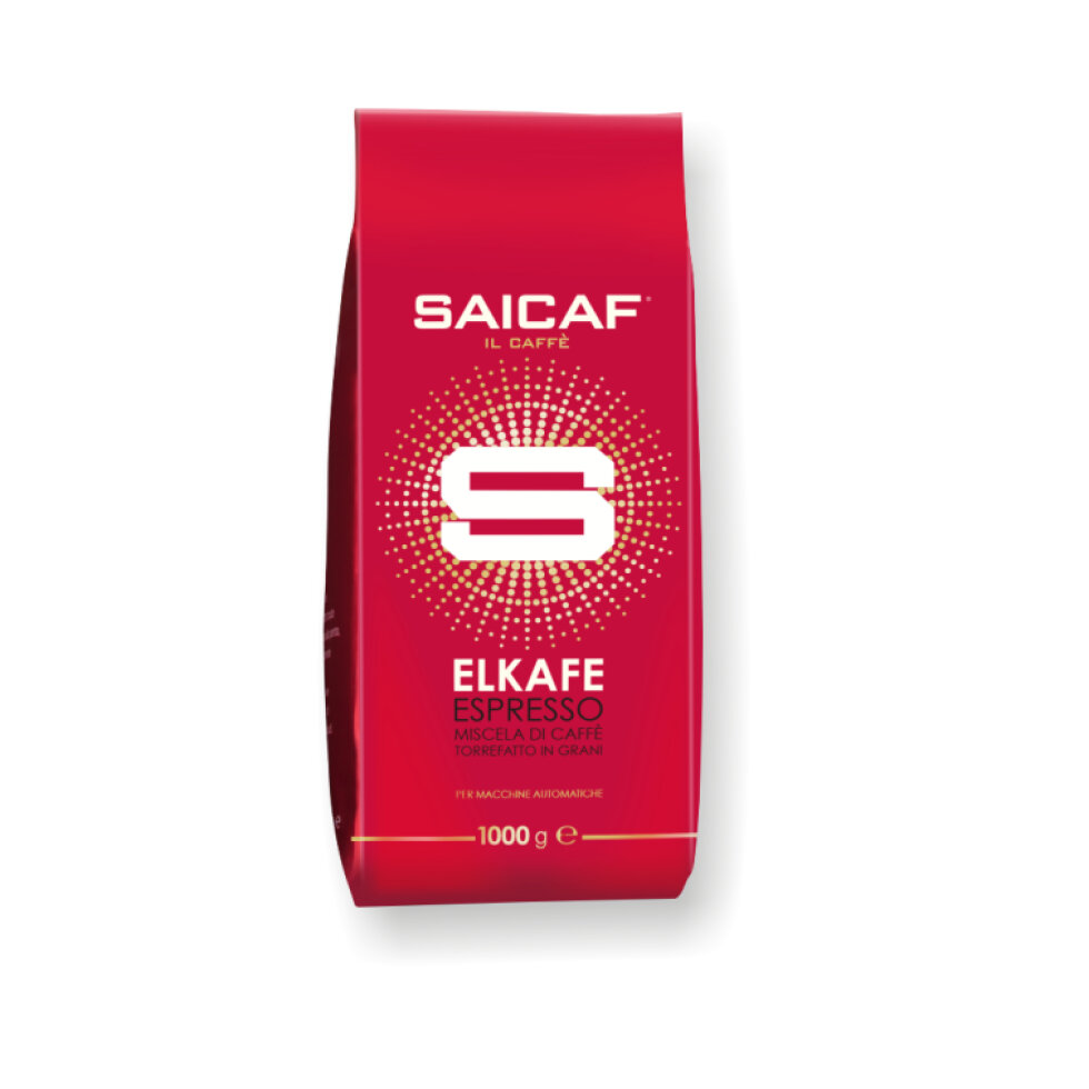 Saicaf Elkafe zrnková káva 1kg - 100% Robusta
