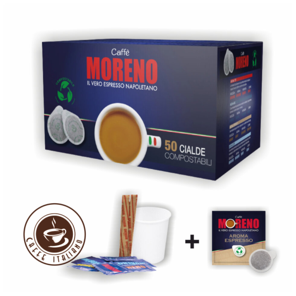 Caffe Moreno Espresso Bar Set - 50 E.S.E. Pody