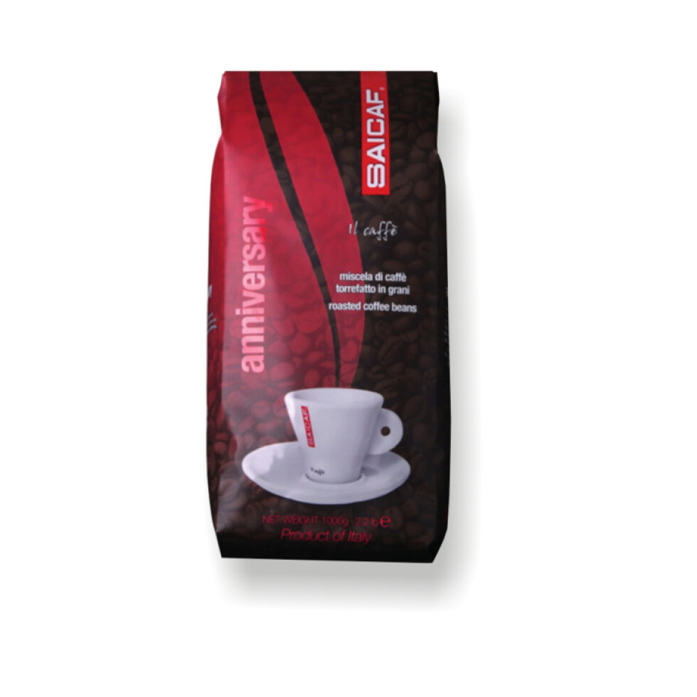 Saicaf Anniversary Rosso - Talianska zrnková káva 1kg