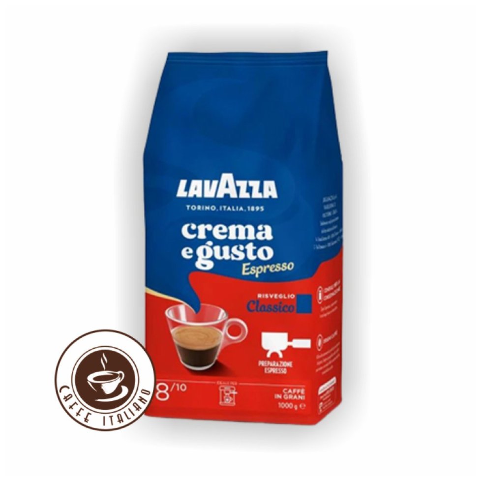 Lavazza Crema e Gusto Espresso Risveglio Classico 1kg