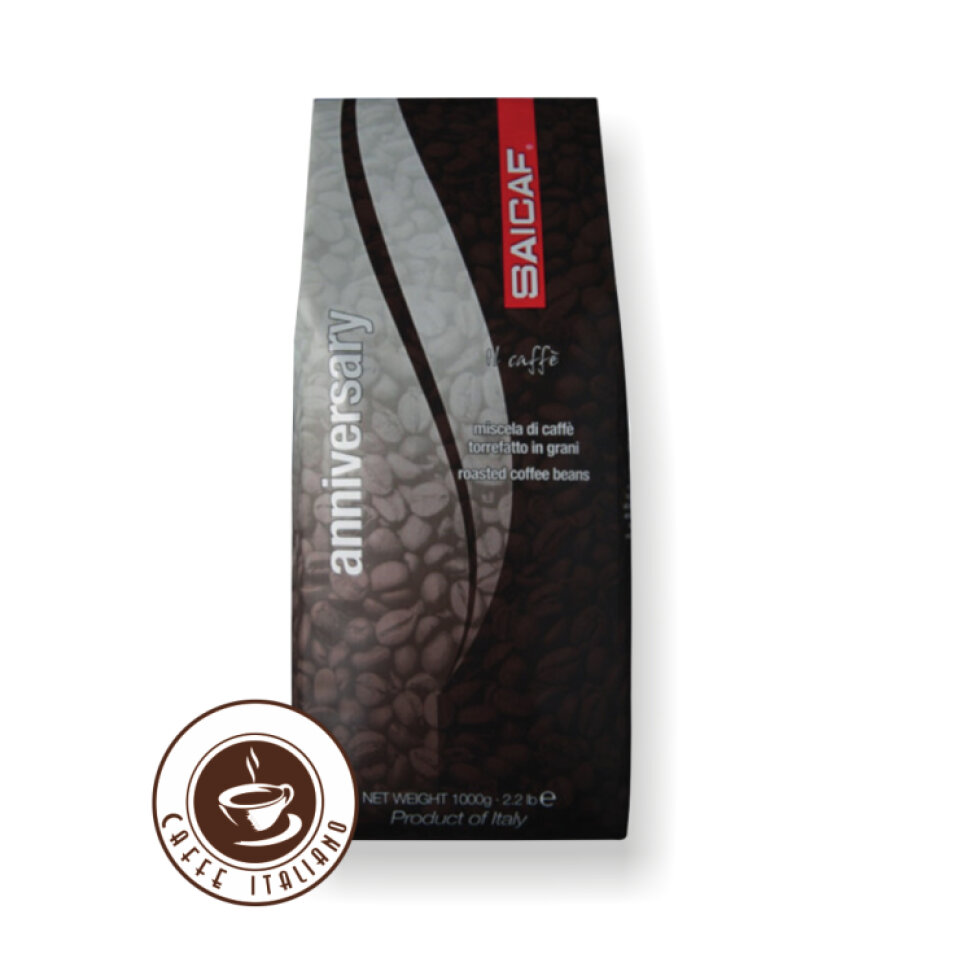 Saicaf Anniversary Bianco zrnková káva 1kg - 90% Arabica, 10% Robusta