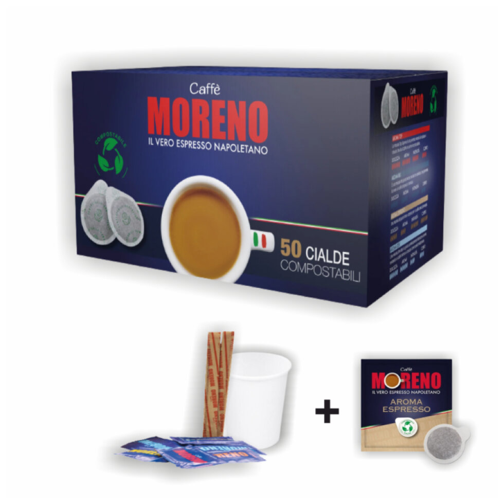 Caffe Moreno Espresso Bar Set - 50 E.S.E. Pody