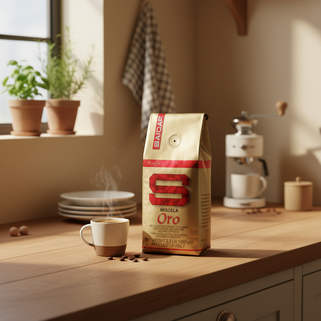 Saicaf Oro zrnková káva 1kg - Talianska kvalita