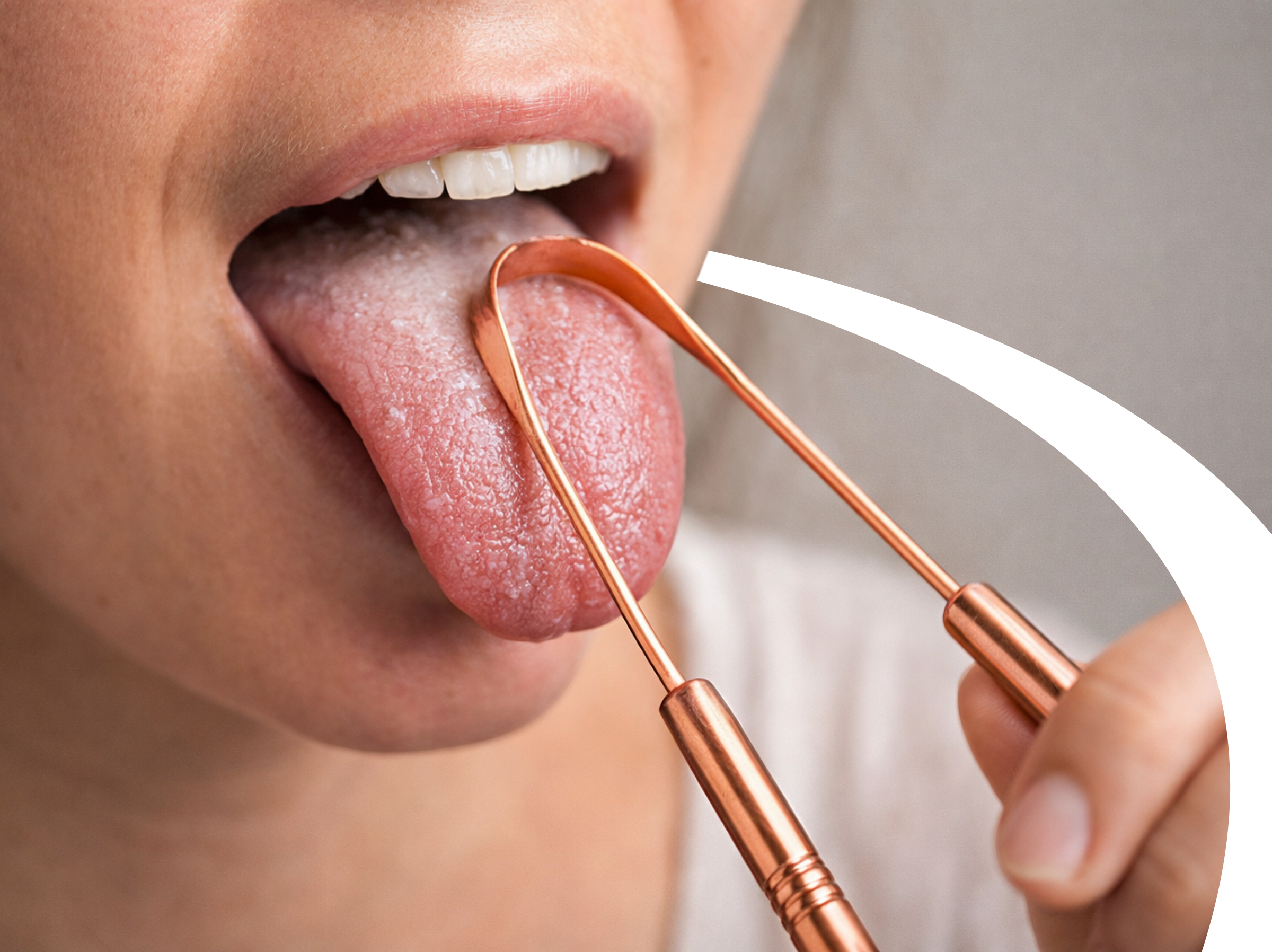 Nerezová škrabka na jazyk, 1 ks, Maharishi Ayurveda