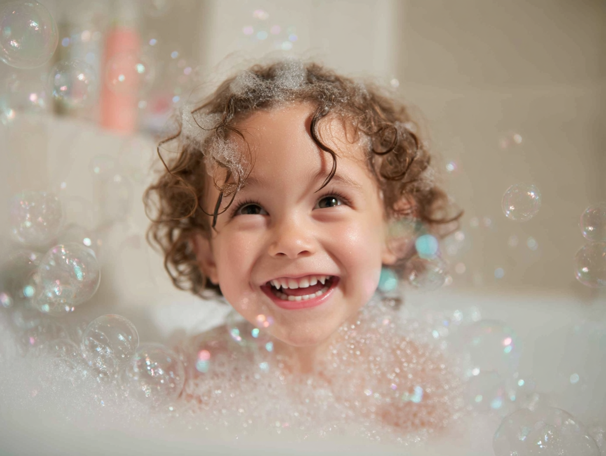 Přírodní dětská pěna do koupele Meloun, 225 ml, Vitie