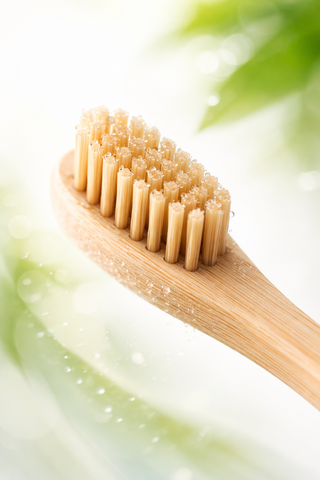 Bambusový zubní kartáček Měkký, 1 ks, Sattva